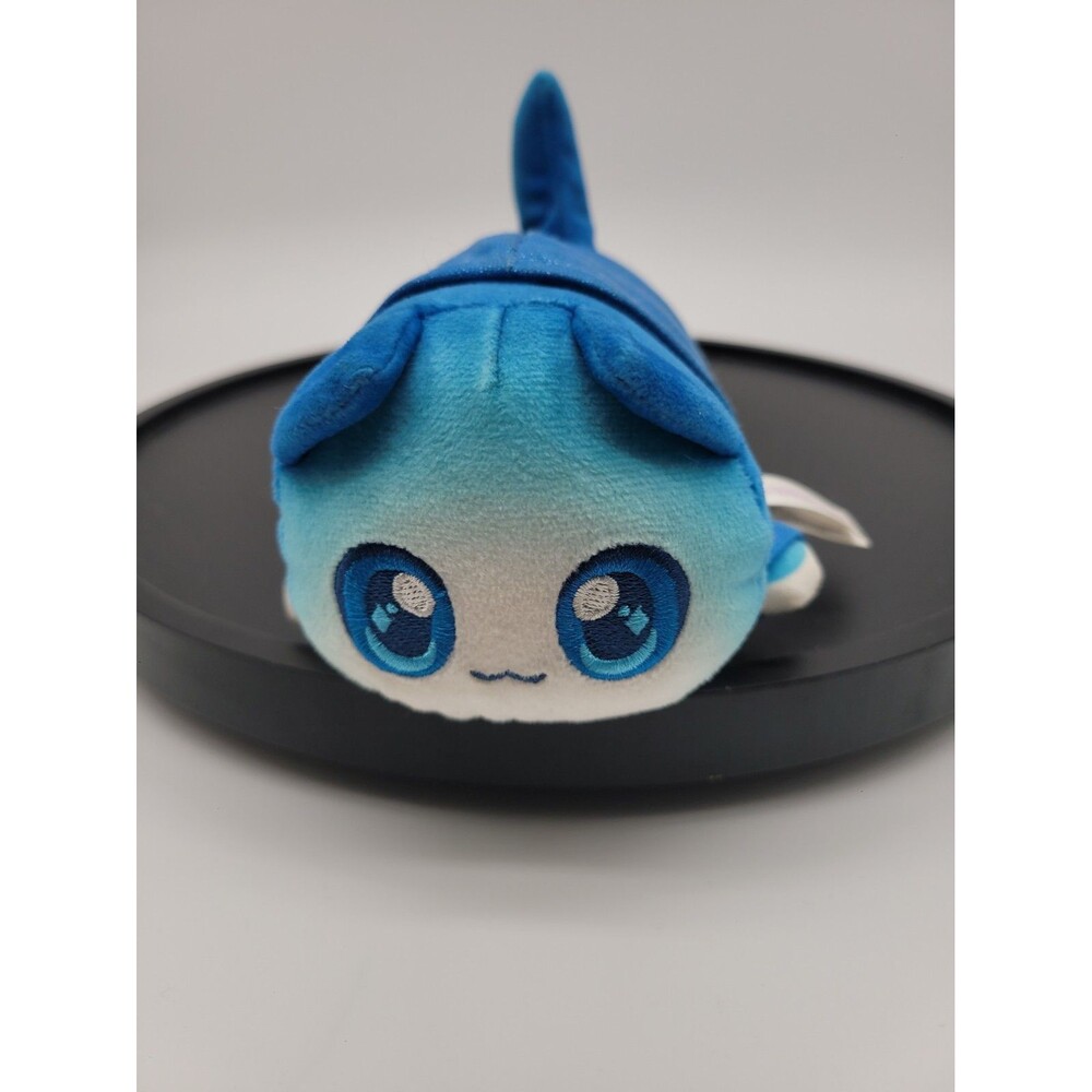 Aphmau MeeMeows Blue Cat Plush 5" Litter 6 Glitter Pierce Kitten Stuffed Animal
